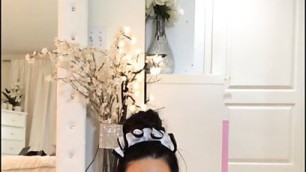 Slutty Maid Fucks her ass
