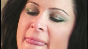 Lusty MILF with great wet pussy gets licked and fucked on couch