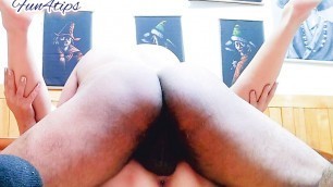 BEAUTIFUL STEP SISTER DIDN'T EXPECT STEP BROTHER TO CUM INSIDE HER PUSSY UNPROTECTED.