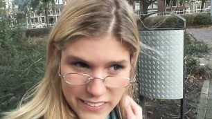 Net69 - Hot Blonde Dutch Loves Anal Sex with a Stranger