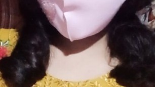 sexy girl masturbating and asshole liking.
