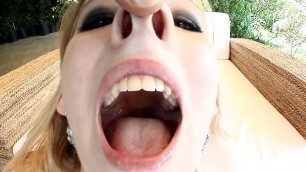 Lorena Euro Pussy Teen with Nick Lang all natural, small tits, big ass, blonde, horny wet long version, Stockings, Short
