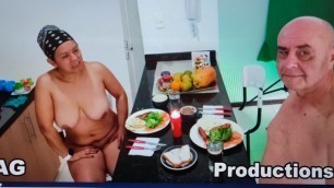 HAPPY SEXY NAKED MORNING WITH ADAMANDEVE AND LUPO